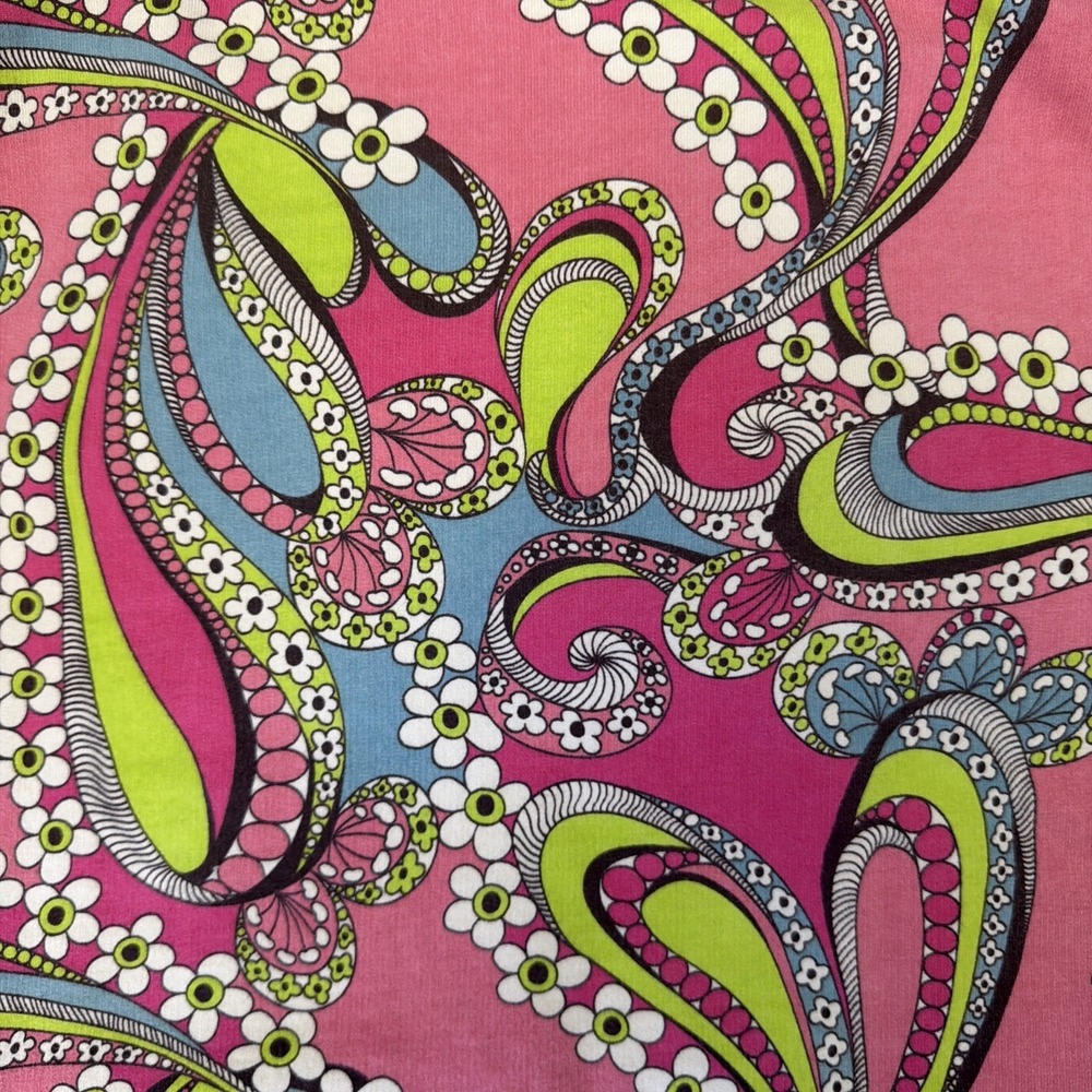 VTG Lucky‎ Brand Paisley Hoodie Small•Hippie Boho Psychedelic Y2K Retro 60's HTF - Picture 5 of 10